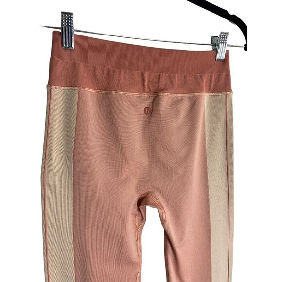 Lululemon Ebb to Train Tight Abstract Pink-sz approx. 6 - Picture 7 of 11